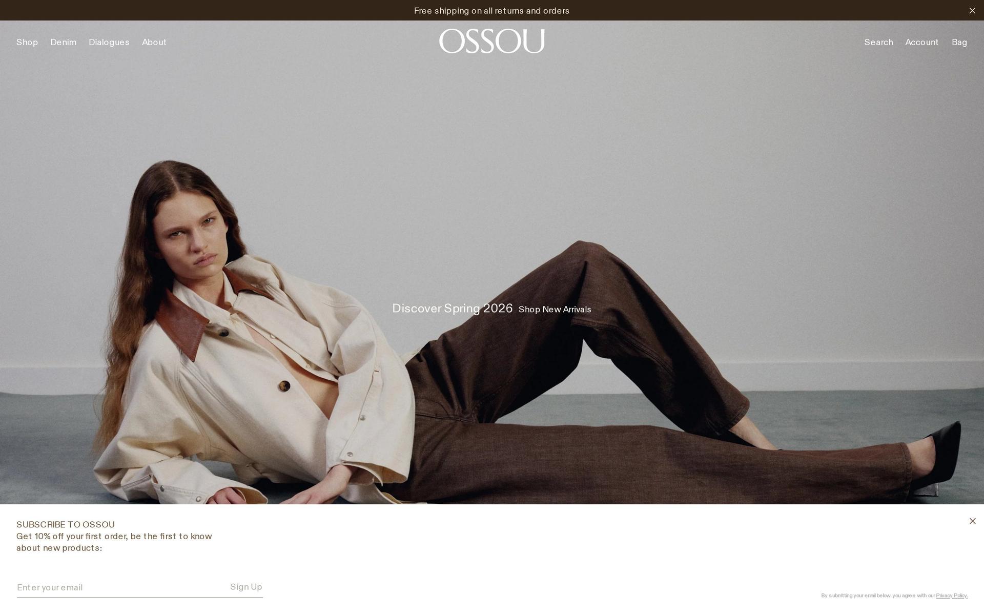 JW Anderson | Web Design Inspiration | Siteinspire