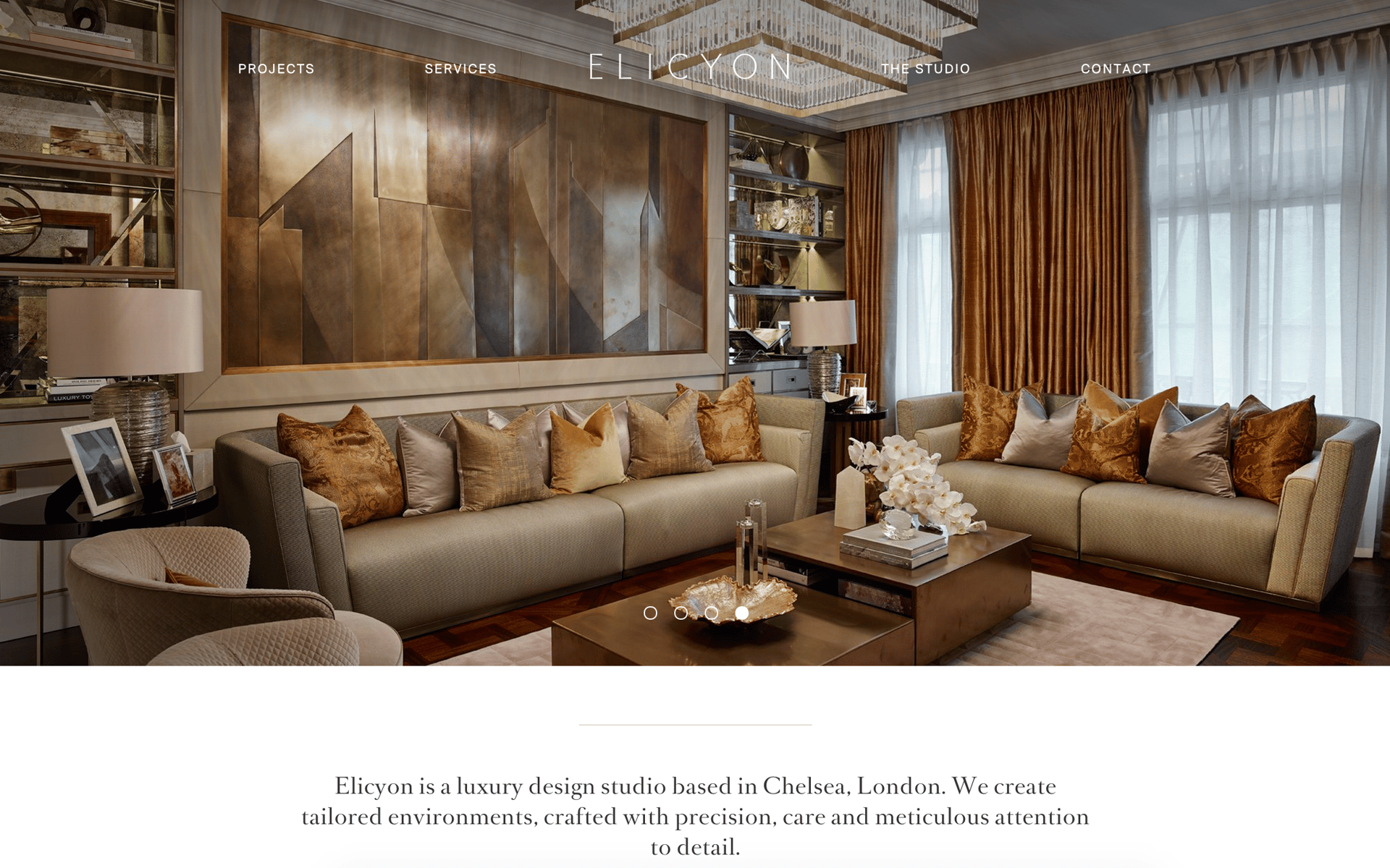 Elicyon | Web Design Inspiration | Siteinspire