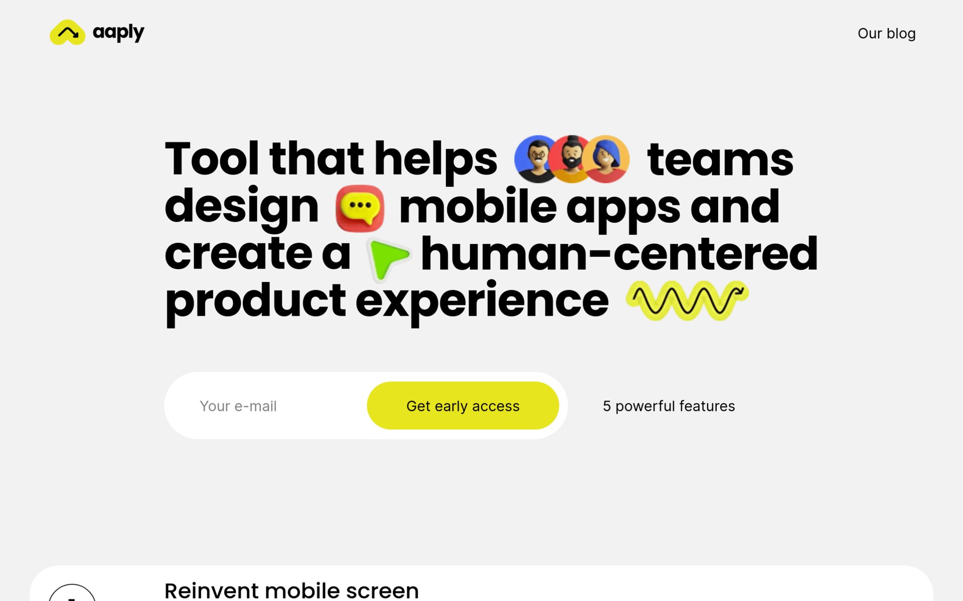Aaply | Web Design Inspiration | Siteinspire