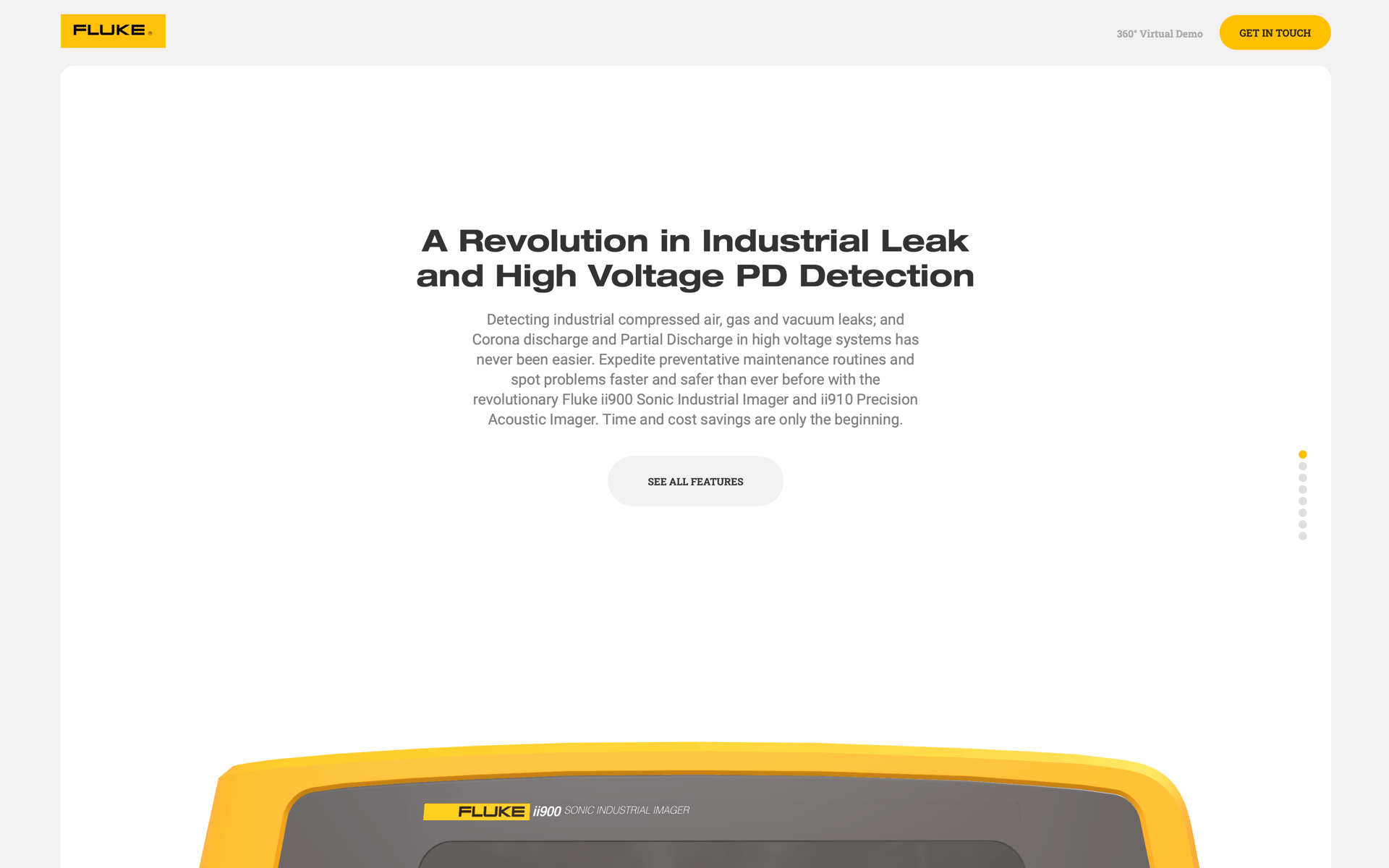 Fluke Css Fluke | Web Design Inspiration | Siteinspire