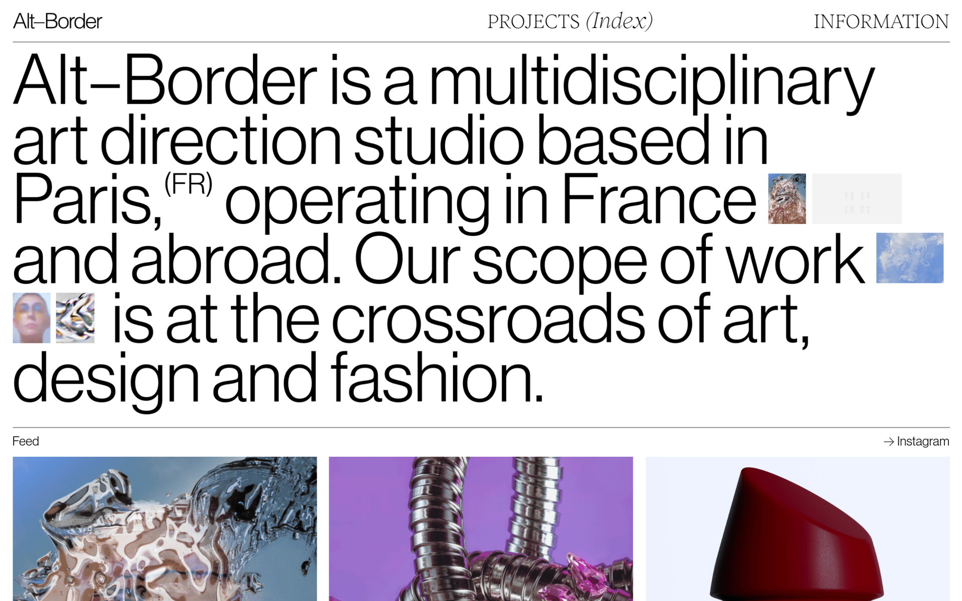 Alt-Border | Web Design Inspiration | Siteinspire