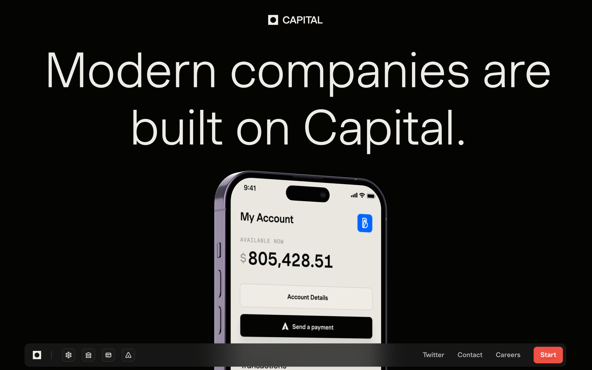 Capital | Web Design Inspiration | Siteinspire