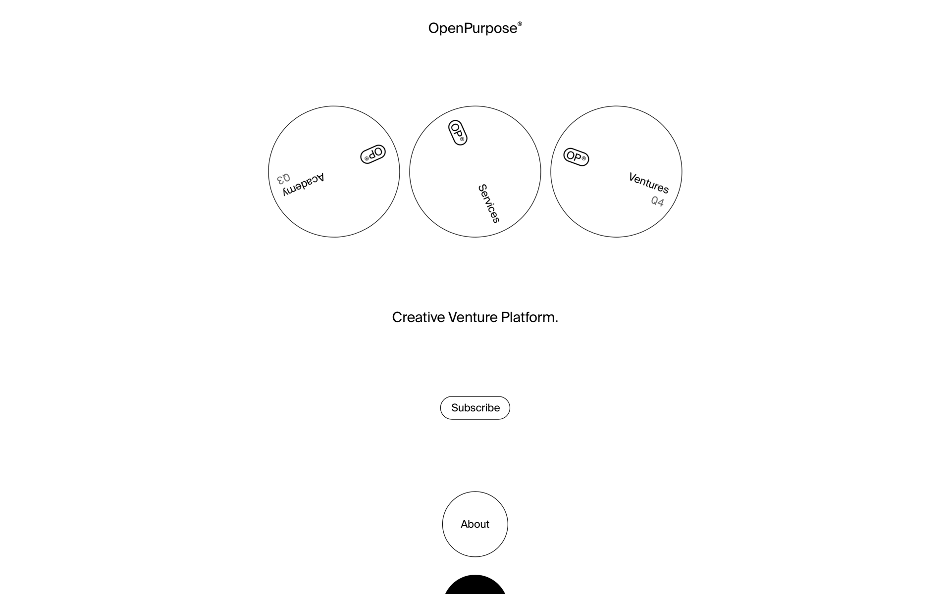Open Purpose OpenPurpose | Web Design Inspiration | Siteinspire