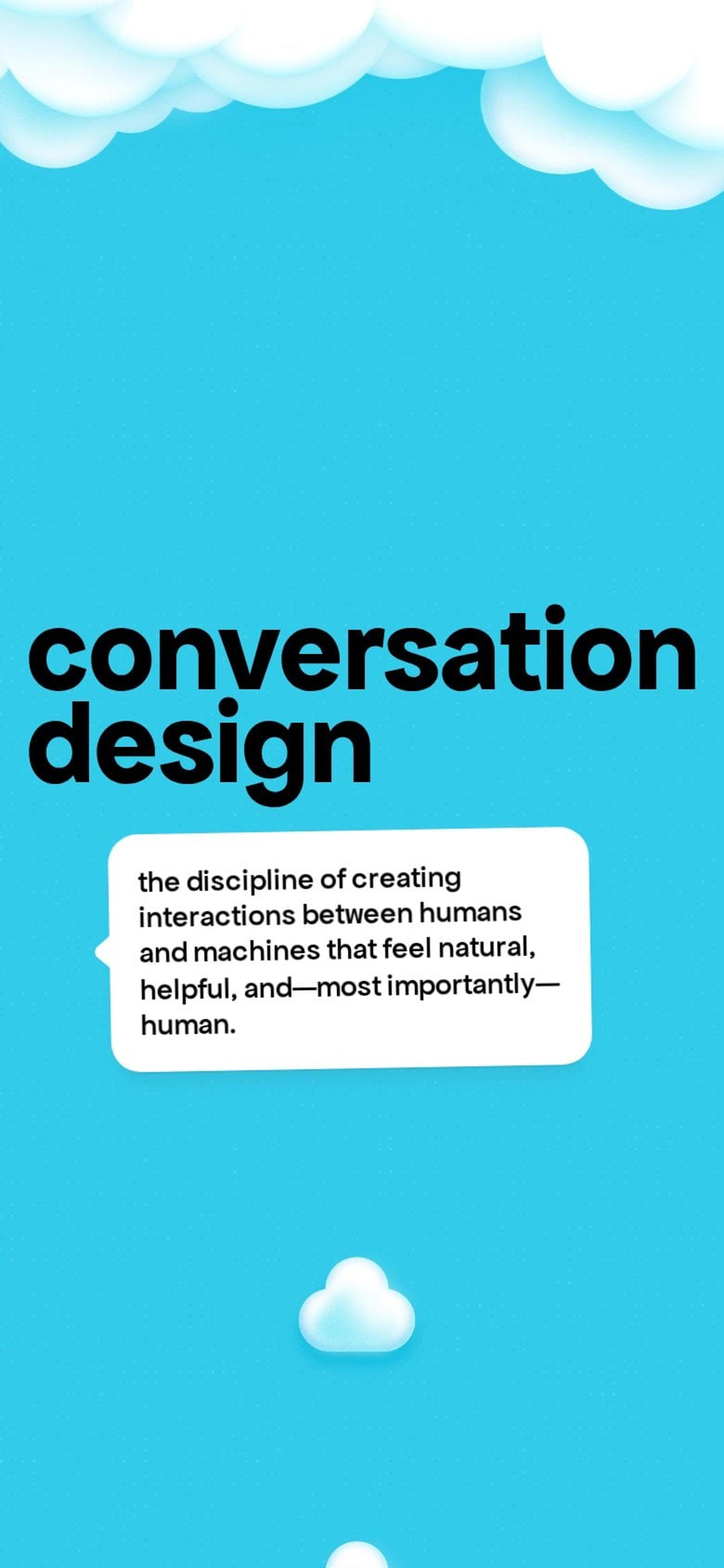 Conversation Design | Web Design Inspiration | Siteinspire
